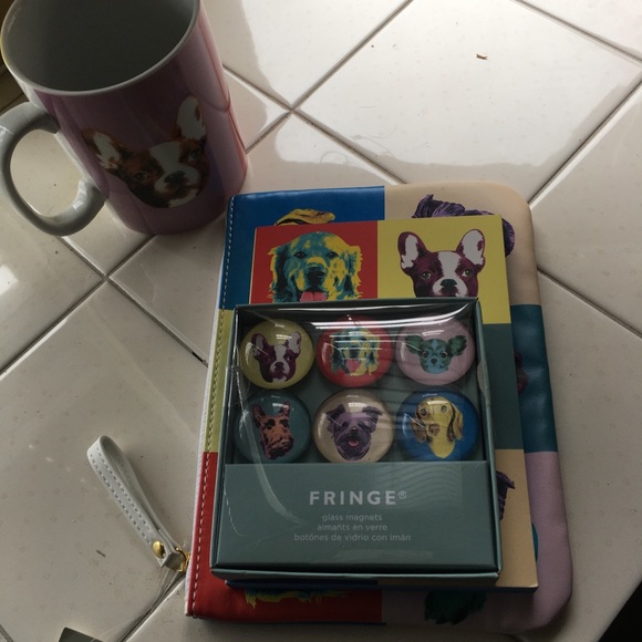 A 4 part set with mug, bag, magnets and notebook - Picture 1 of 5